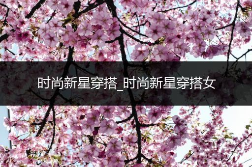 时尚新星穿搭_时尚新星穿搭女