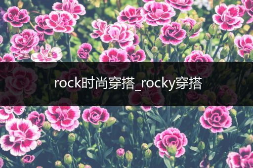 rock时尚穿搭_rocky穿搭