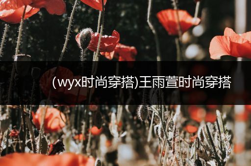 （wyx时尚穿搭)王雨萱时尚穿搭