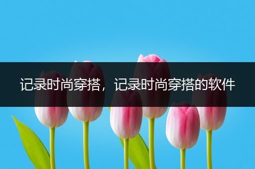 记录时尚穿搭，记录时尚穿搭的软件