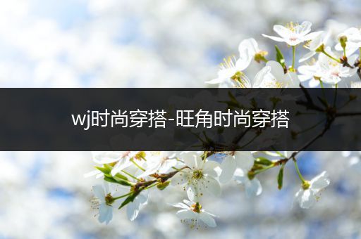 wj时尚穿搭-旺角时尚穿搭