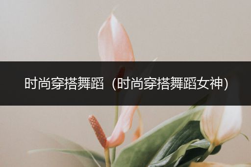 时尚穿搭舞蹈（时尚穿搭舞蹈女神）