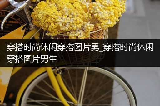 穿搭时尚休闲穿搭图片男_穿搭时尚休闲穿搭图片男生