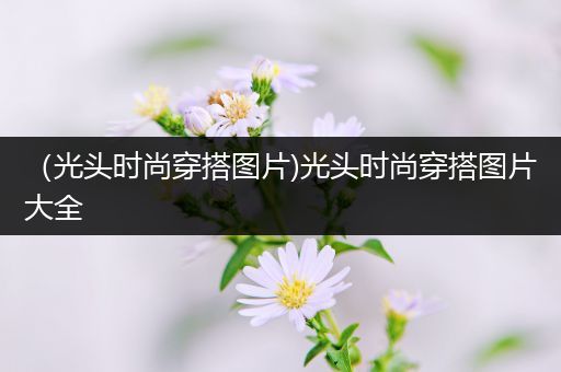 （光头时尚穿搭图片)光头时尚穿搭图片大全