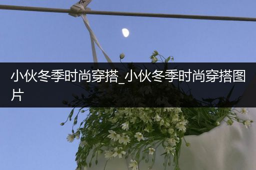 小伙冬季时尚穿搭_小伙冬季时尚穿搭图片