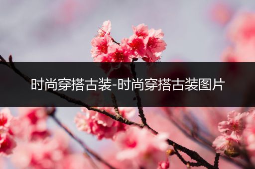 时尚穿搭古装-时尚穿搭古装图片