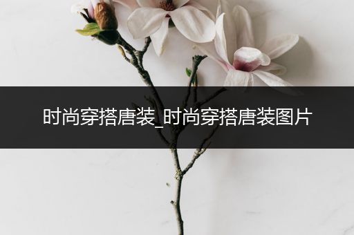 时尚穿搭唐装_时尚穿搭唐装图片