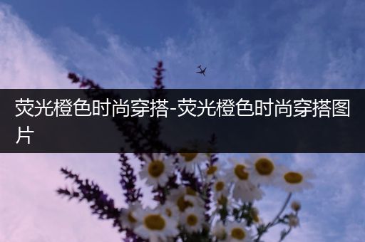 荧光橙色时尚穿搭-荧光橙色时尚穿搭图片