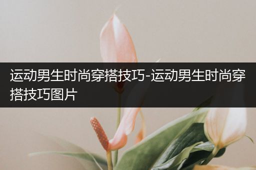 运动男生时尚穿搭技巧-运动男生时尚穿搭技巧图片