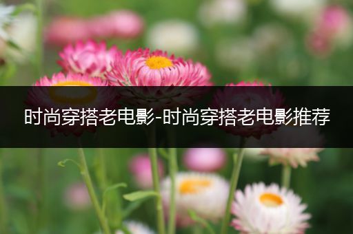 时尚穿搭老电影-时尚穿搭老电影推荐