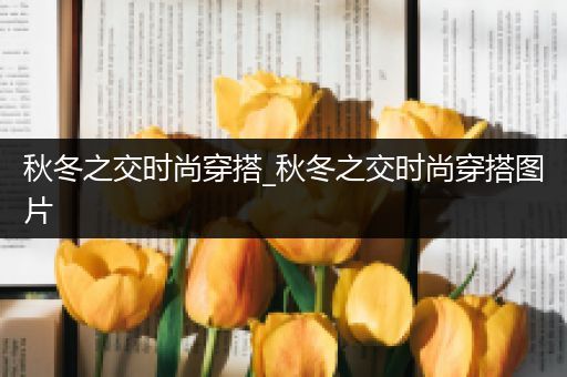 秋冬之交时尚穿搭_秋冬之交时尚穿搭图片