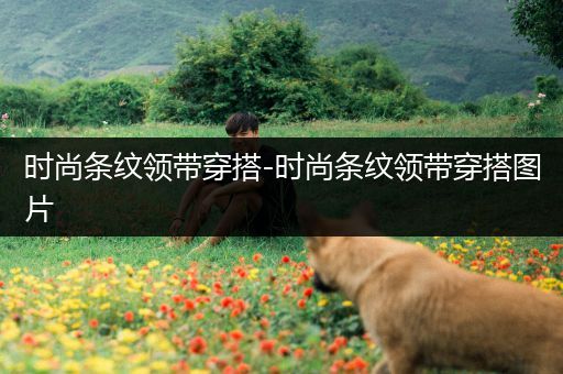 时尚条纹领带穿搭-时尚条纹领带穿搭图片