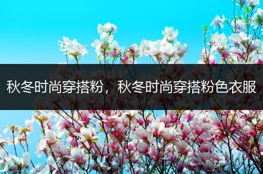 秋冬时尚穿搭粉，秋冬时尚穿搭粉色衣服