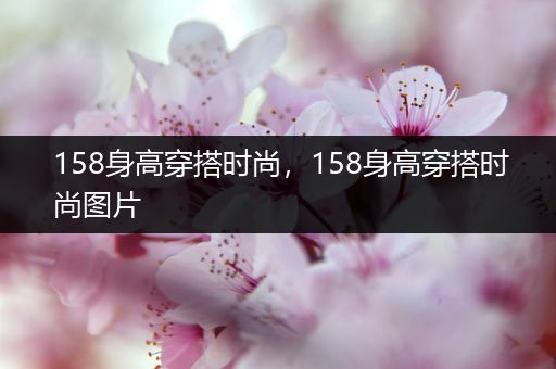 158身高穿搭时尚，158身高穿搭时尚图片