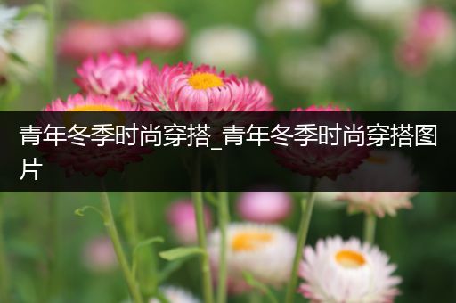 青年冬季时尚穿搭_青年冬季时尚穿搭图片