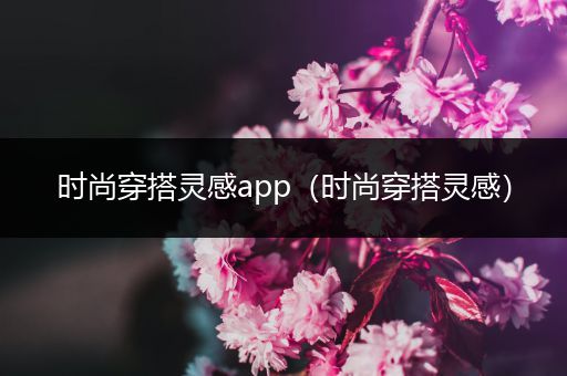 时尚穿搭灵感app（时尚穿搭灵感）