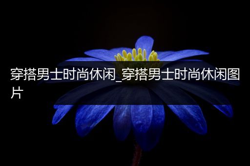 穿搭男士时尚休闲_穿搭男士时尚休闲图片