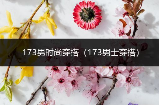 173男时尚穿搭（173男士穿搭）