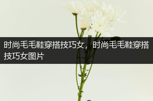 时尚毛毛鞋穿搭技巧女，时尚毛毛鞋穿搭技巧女图片